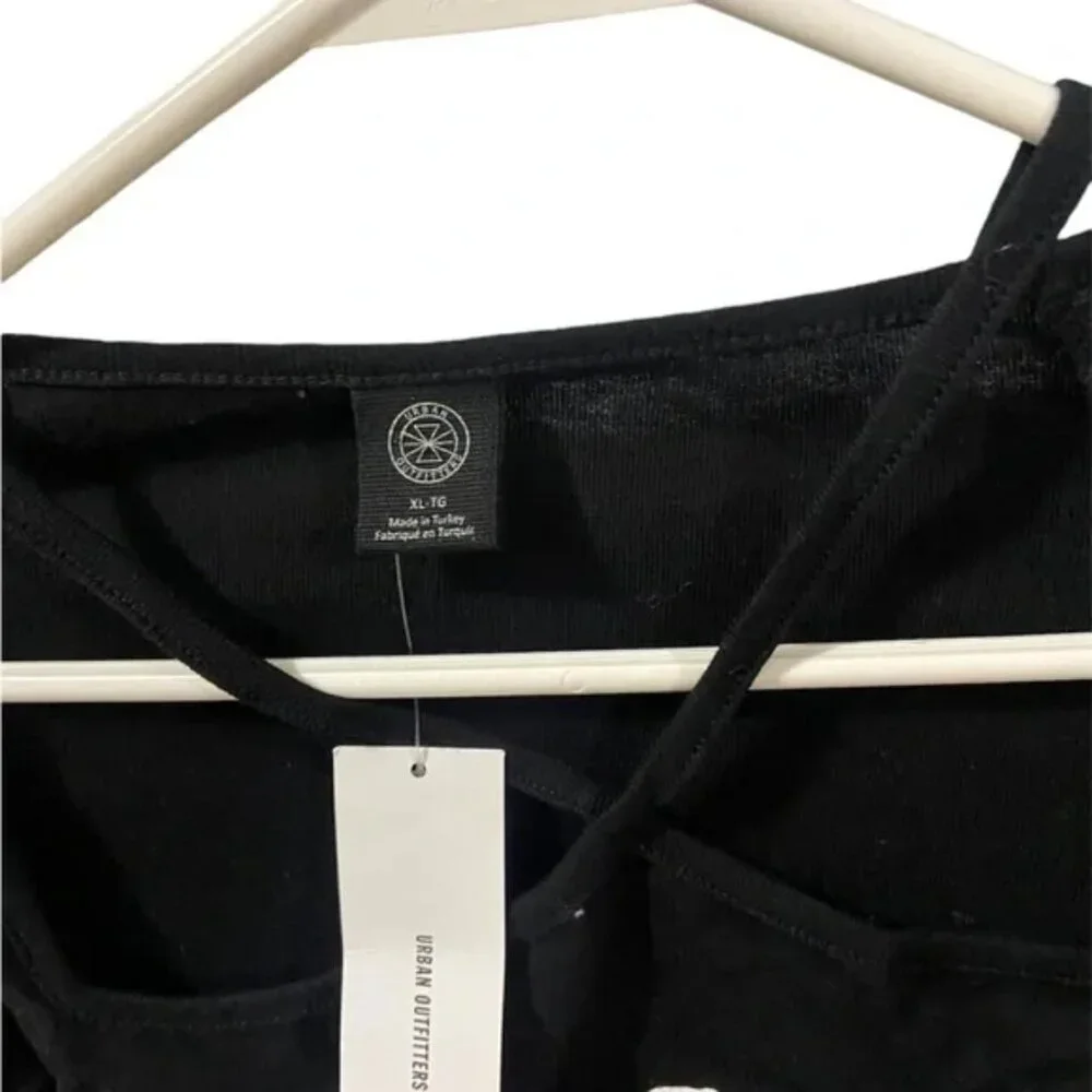 Urban outfitters cross front long sleeve Y2K NWT size XL - Picture 3 of 4